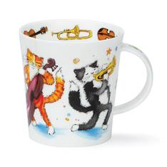 Dunoon Groovy Cats Mug